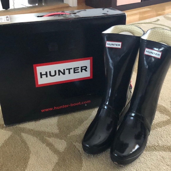 Hunter Shoes - NEVER WORN HUNTER 'Verbier' Rain Boot